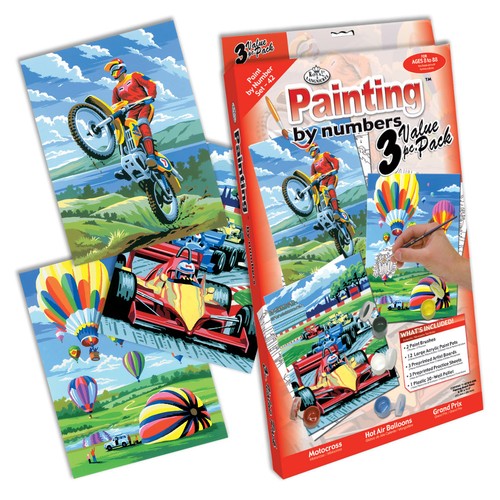 Painting numbers outdoor - painting,