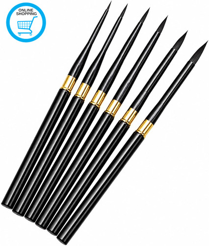 6pcs paint numbers - 6pcs,