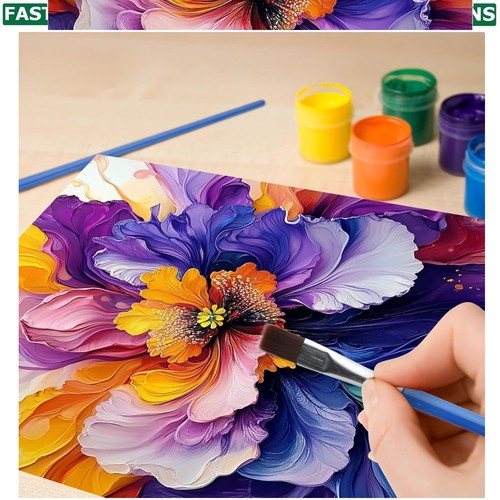 Beautiful floral paint - paint, by