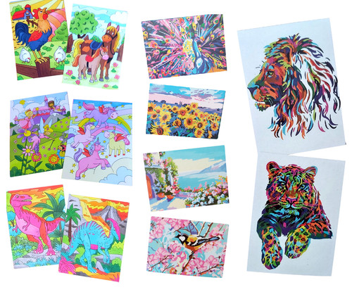 Painting numbers adult - painting,