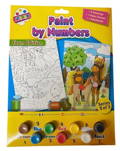Paint numbers kids children - numbers,