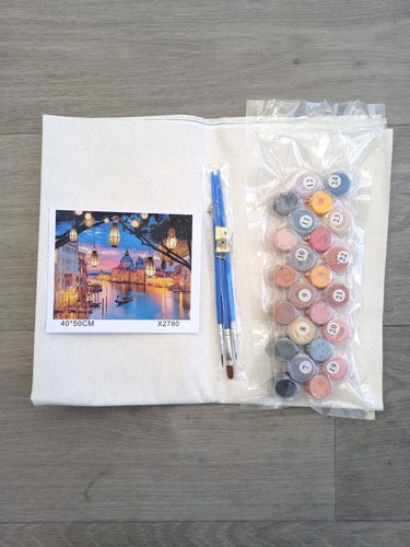 Paint numbers kit - by,