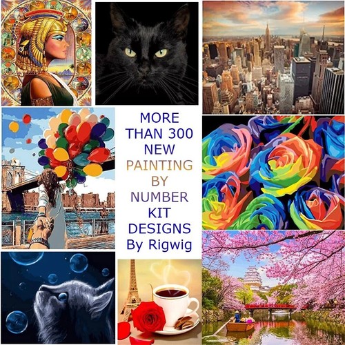 Painting numbers easy and - painting, by