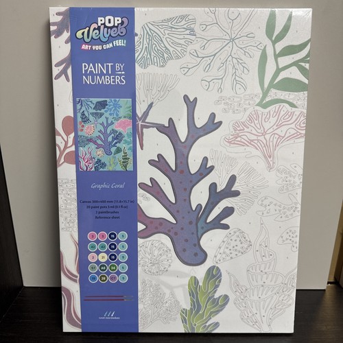 Pop velvet paint numbers - velvet,