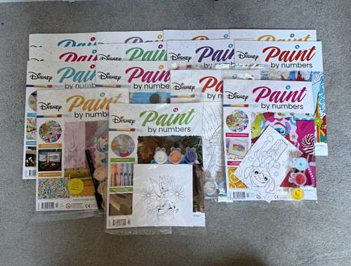 Disney paint numbers kit - numbers,