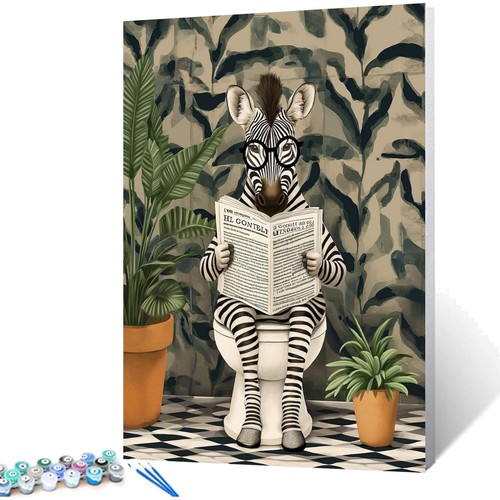 Complete zebra painting - complete,